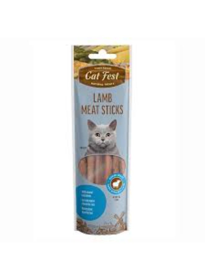 Cat Fest Lamb Meat Sticks Cat Treat Natural High-Protein Lamb Snacks 45 g From Varmacy - Image 1